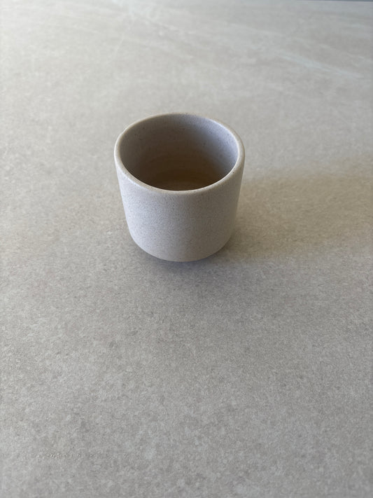Coffee cup beige matt (8pcs)